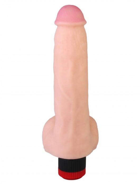 Телесный вибромассажер из киберкожи № 68 - 22 см. - Джага-Джага