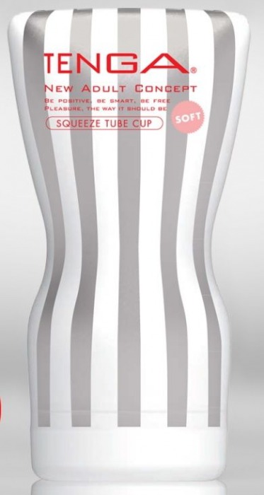 Мастурбатор TENGA Squeeze Tube Cup Soft - Tenga - в Уфе купить с доставкой