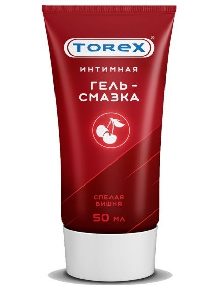 Смазка на водной основе TOREX  Спелая вишня  - 50 мл. - Torex - купить с доставкой в Уфе