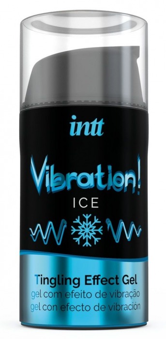 Жидкий интимный гель с эффектом вибрации Vibration! Ice - 15 мл. - INTT - купить с доставкой в Уфе