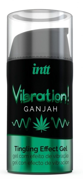 Жидкий интимный гель с эффектом вибрации Vibration! Ganjah - 15 мл. - INTT - купить с доставкой в Уфе