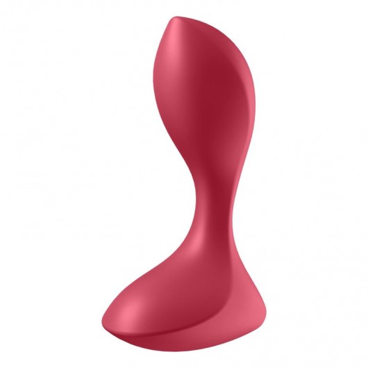 Красный вибромассажёр простаты Satisfyer Backdoor Lover - 14 см. - Satisfyer - в Уфе купить с доставкой