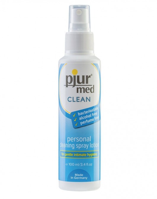 Гигиенический спрей pjur MED Clean Spray - 100 мл. - Pjur - купить с доставкой в Уфе