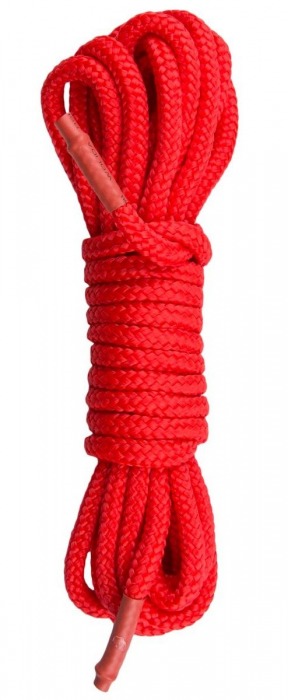 Красная веревка для связывания Nylon Rope - 5 м. - Easy toys - купить с доставкой в Уфе