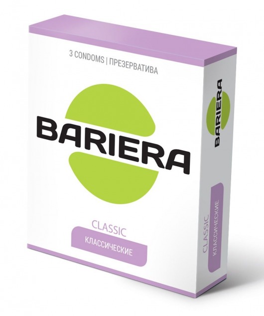 Классические презервативы Bariera Classic - 3 шт. - Bariera - купить с доставкой в Уфе