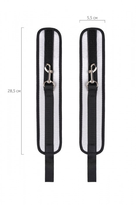 Серебристо-черные оковы Anonymo - ToyFa - купить с доставкой в Уфе