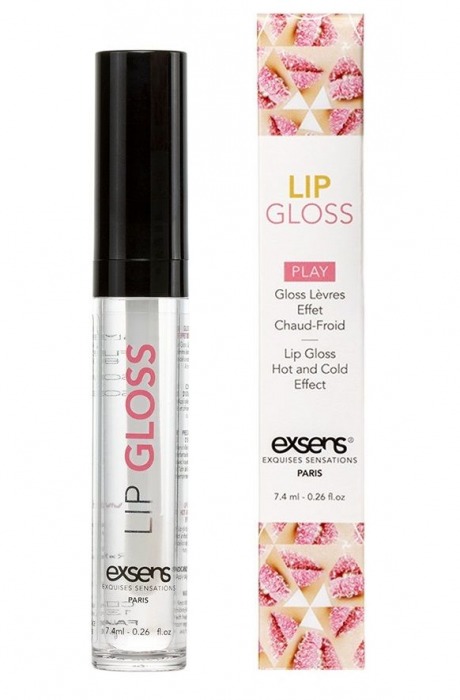 Блеск для губ Lip Gloss Strawberry с ароматом клубники - 7 мл. - Exsens - купить с доставкой в Уфе