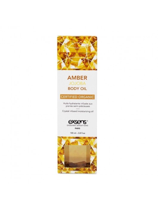 Органическое массажное масло AMBER JOJOBA - 100 мл. - Exsens - купить с доставкой в Уфе