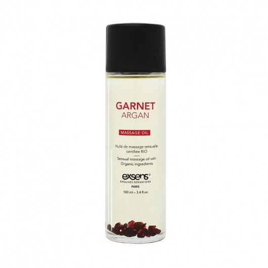 Органическое массажное масло GARNET ARGAN - 100 мл. - Exsens - купить с доставкой в Уфе