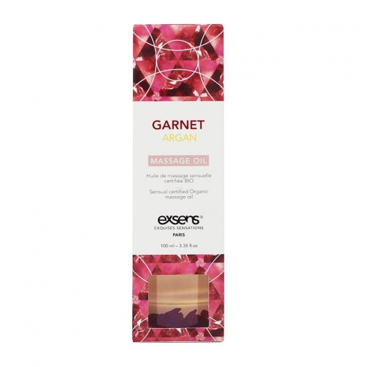 Органическое массажное масло GARNET ARGAN - 100 мл. - Exsens - купить с доставкой в Уфе
