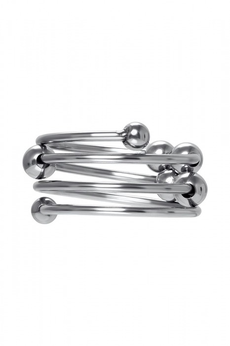 Большое металлическое кольцо под головку пениса - ToyFa - купить с доставкой в Уфе