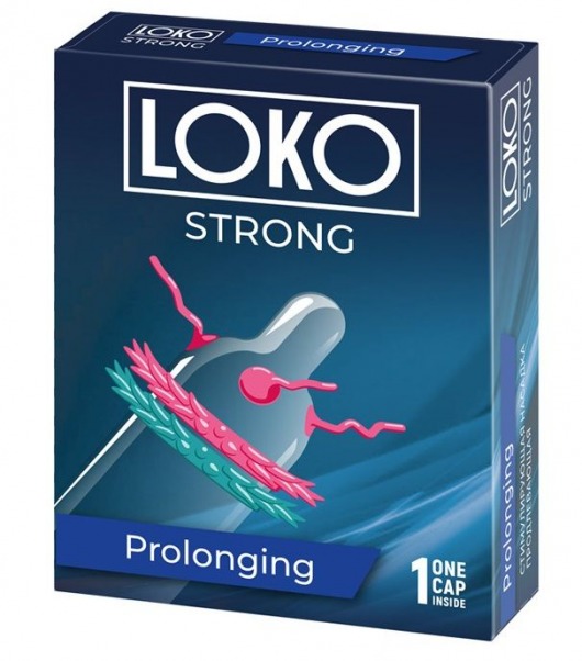 Стимулирующая насадка на пенис LOKO STRONG с продлевающим эффектом - Sitabella - в Уфе купить с доставкой