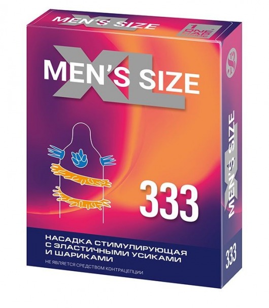 Стимулирующая насадка на пенис MEN SIZE 333 - Sitabella - в Уфе купить с доставкой