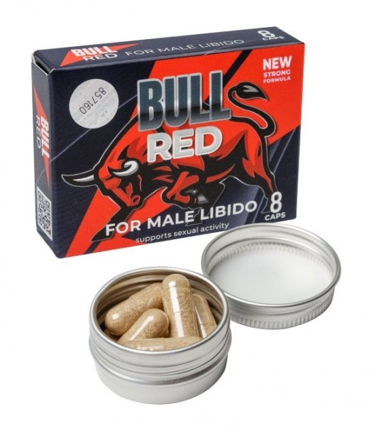 Пищевой концентрат для мужчин BULL RED - 8 капсул - Sitabella - купить с доставкой в Уфе