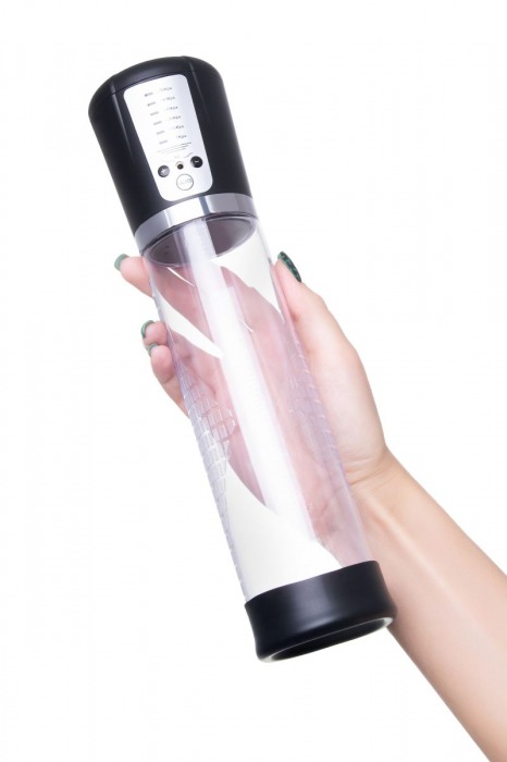 Прозрачная автоматическая помпа для пениса Sigurd - Sexus - в Уфе купить с доставкой