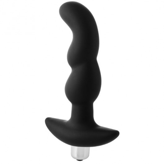 Черная вибропробка для простаты FantASStic Vibrating Prostate Plug - 14,5 см. - Dream Toys - в Уфе купить с доставкой