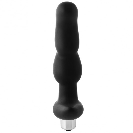 Черная вибропробка для простаты FantASStic Vibrating Prostate Plug - 14,5 см. - Dream Toys - в Уфе купить с доставкой