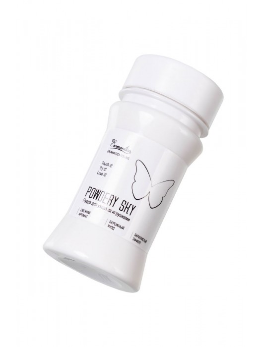 Пудра для ухода за игрушками Powdery Sky с ароматом мяты - 40 гр. - Eromantica - купить с доставкой в Уфе