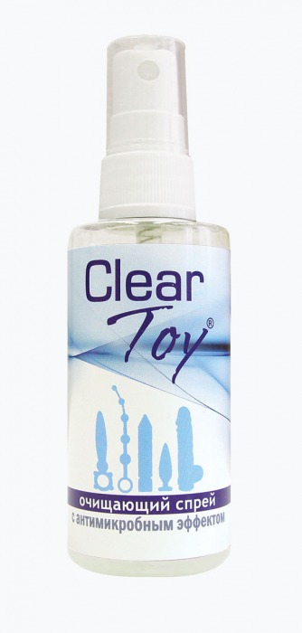 Очищающий спрей Clear Toy с антимикробным эффектом - 100 мл. - Биоритм - купить с доставкой в Уфе