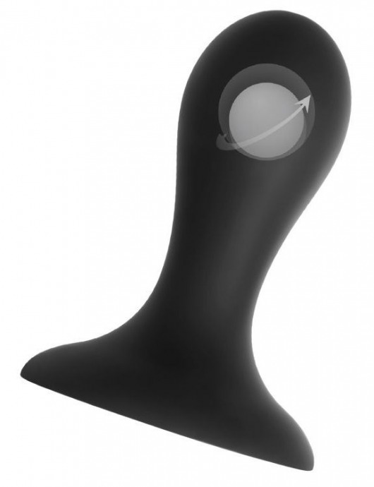 Черная анальная втулка Hidro S - 8,5 см. - Erotist Adult Toys в Уфе Черная анальная втулка Hidro S - 8,5 см. - Erotist Adult Toys
