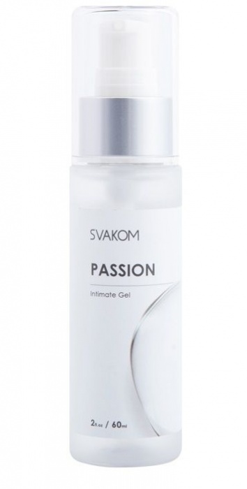 Смазка на водной основе Passion Intimate Gel - 60 мл. - Svakom - купить с доставкой в Уфе