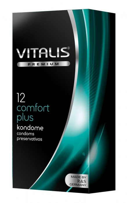 Контурные презервативы VITALIS PREMIUM comfort plus - 12 шт. - Vitalis - купить с доставкой в Уфе