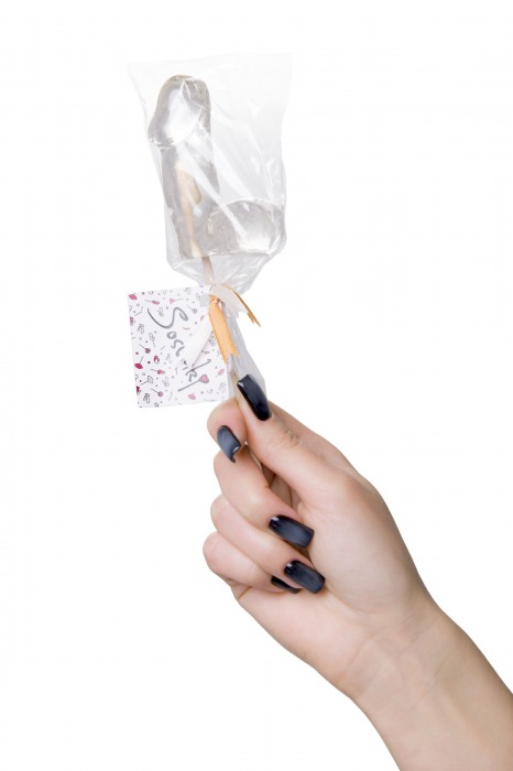 Прозрачный леденец в форме фаллоса со вкусом пина колады - Sosuчki - купить с доставкой в Уфе