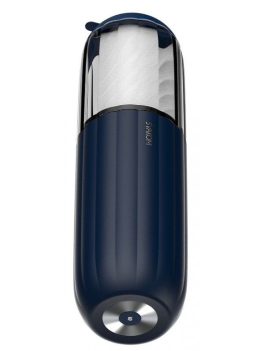 Черно-белый интерактивный мастурбатор Alex Neo 2 - Svakom - в Уфе купить с доставкой