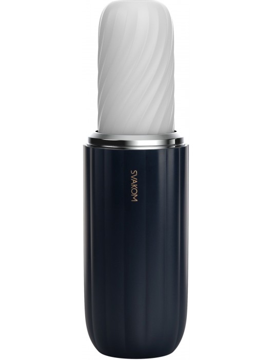 Черно-белый интерактивный мастурбатор Alex Neo 2 - Svakom - в Уфе купить с доставкой