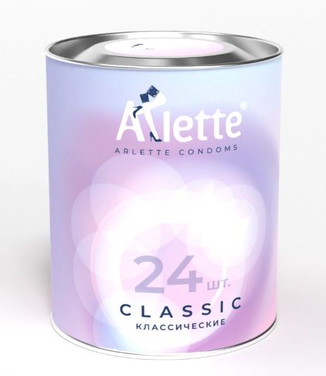 Классические презервативы Arlette Classic - 24 шт. - Arlette - купить с доставкой в Уфе