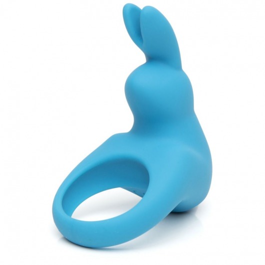 Голубое эрекционное виброкольцо Happy Rabbit Rechargeable Rabbit Cock Ring - Happy Rabbit - в Уфе купить с доставкой