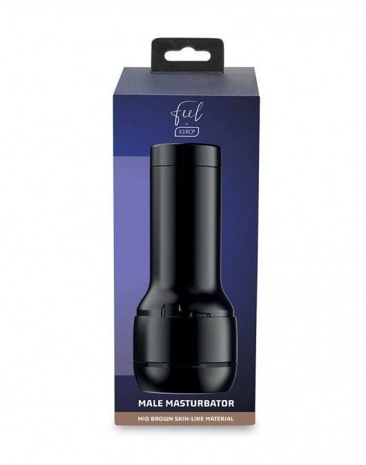 Коричневый мастурбатор-вагина Feel Stroker - Kiiroo - в Уфе купить с доставкой