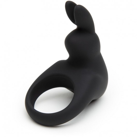 Черное эрекционное виброкольцо Happy Rabbit Rechargeable Rabbit Cock Ring - Happy Rabbit - в Уфе купить с доставкой