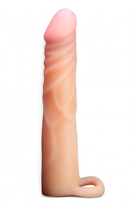 Телесная насадка на пенис Cock Xtender - 17,7 см. - Blush Novelties - в Уфе купить с доставкой