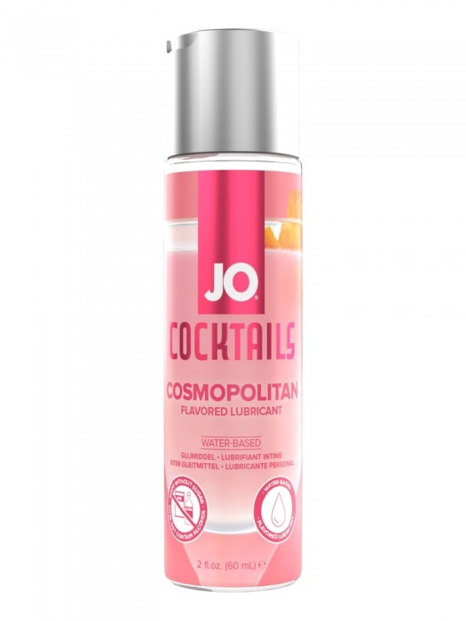 Вкусовой лубрикант на водной основе JO Cocktails Cosmopolitan - 60 мл. - System JO - купить с доставкой в Уфе