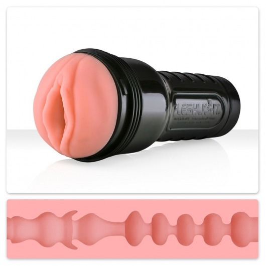 Мастурбатор-вагина Fleshlight - Pink Lady Mini-Lotus - Fleshlight - в Уфе купить с доставкой