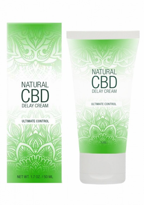 Крем-пролонгатор Natural CBD Delay Cream - 50 мл. - Shots Media BV - купить с доставкой в Уфе