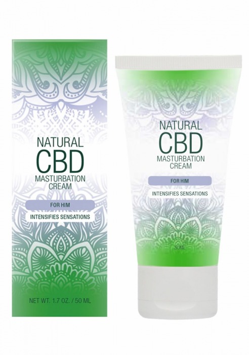 Крем для мастурбации для мужчин Natural CBD Masturbation Cream For Him - 50 мл. - Shots Media BV - купить с доставкой в Уфе