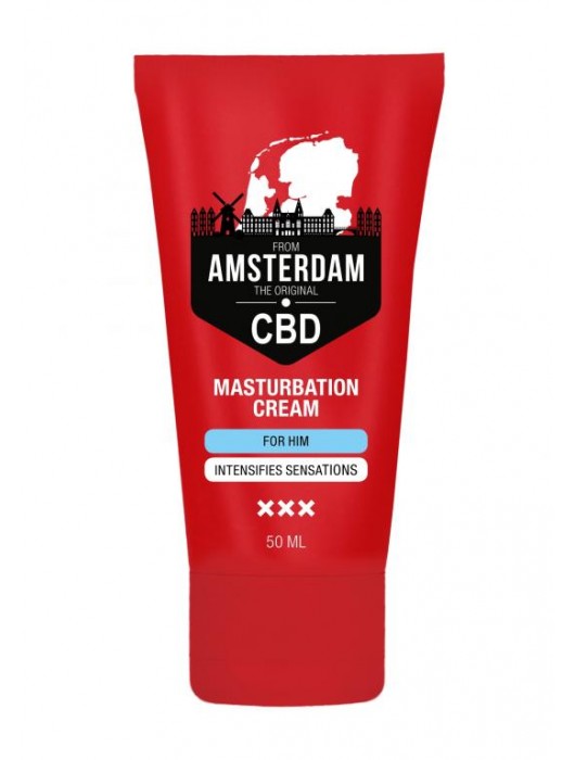 Крем для мастурбации для мужчин CBD from Amsterdam Masturbation Cream For Him - 50 мл. - Shots Media BV - купить с доставкой в Уфе