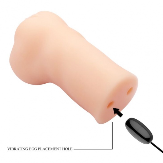 Телесный мастурбатор-вагина Rocket Pussy Nadya с вибрацией - Baile - в Уфе купить с доставкой