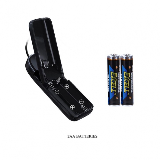 Женский поясной страпон с вибрацией - 26 см. - Baile - купить с доставкой в Уфе