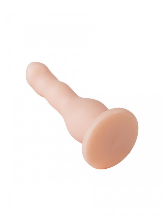 Телесный стимулятор простаты с изгибами - 13,5 см. - LOVETOY (А-Полимер) - в Уфе купить с доставкой