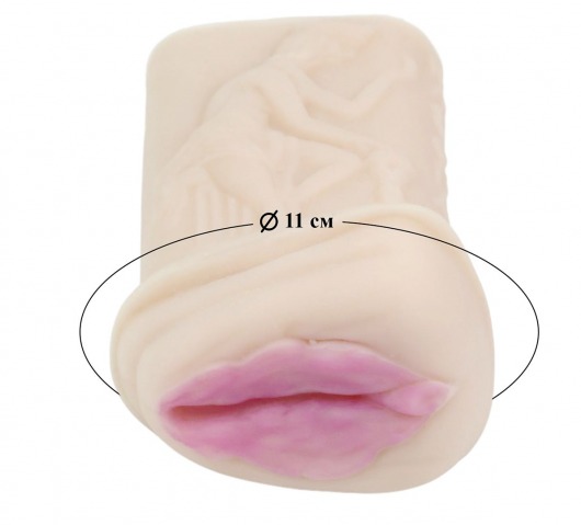 Мастурбатор-вагина из киберкожи - LOVETOY (А-Полимер) - в Уфе купить с доставкой