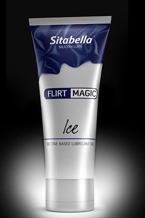 Силиконовая гель-смазка FLIRT MAGIC Ice с лёгким пролонгирующим эффектом - 75 мл. - Sitabella - купить с доставкой в Уфе