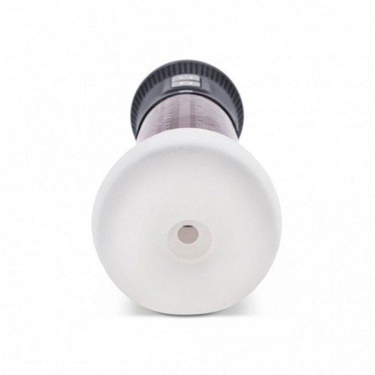 Черная автоматическая вакуумная помпа Pink Vibe с 2 уплотнительными кольцами - Pink Vibe - в Уфе купить с доставкой