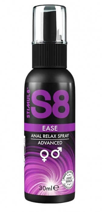 Расслабляющий анальный спрей S8 Ease Anal Relax Spray - 30 мл. - Stimul8 - купить с доставкой в Уфе