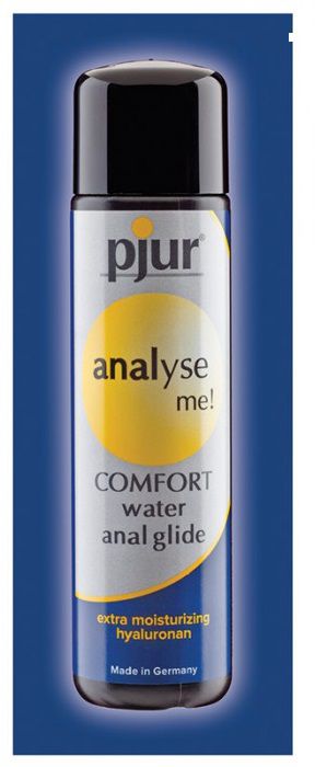 Анальный лубрикант pjur ANALYSE ME Comfort Water Anal Glide - 2 мл. - Pjur - купить с доставкой в Уфе