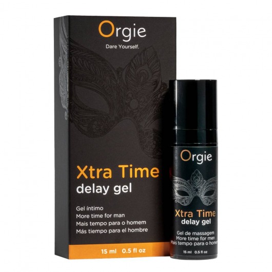 Продлевающий гель Orgie Xtra Time Delay Gel - 15 мл. - ORGIE - купить с доставкой в Уфе