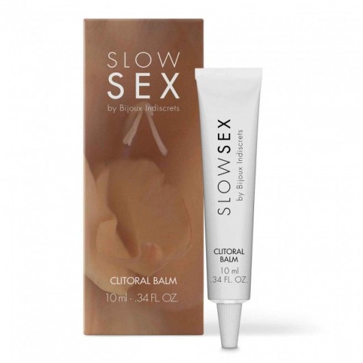 Бальзам для клитора Slow Sex Clitoral Balm - 10 мл. - Bijoux Indiscrets - купить с доставкой в Уфе