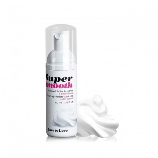 Лубрикант нежнейшая пенка Super Smooth Foaming Intime Lubricant - 50 мл. - Love to Love - купить с доставкой в Уфе